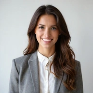 Portrait of a smiling young woman, CEO