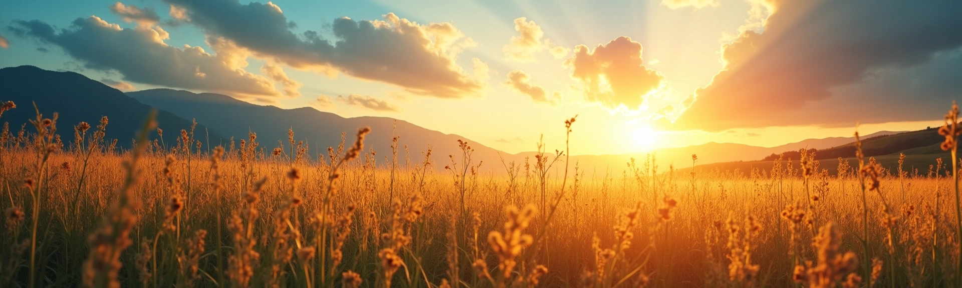 Dynamic, natural landscape conveying energy and strength for men's health